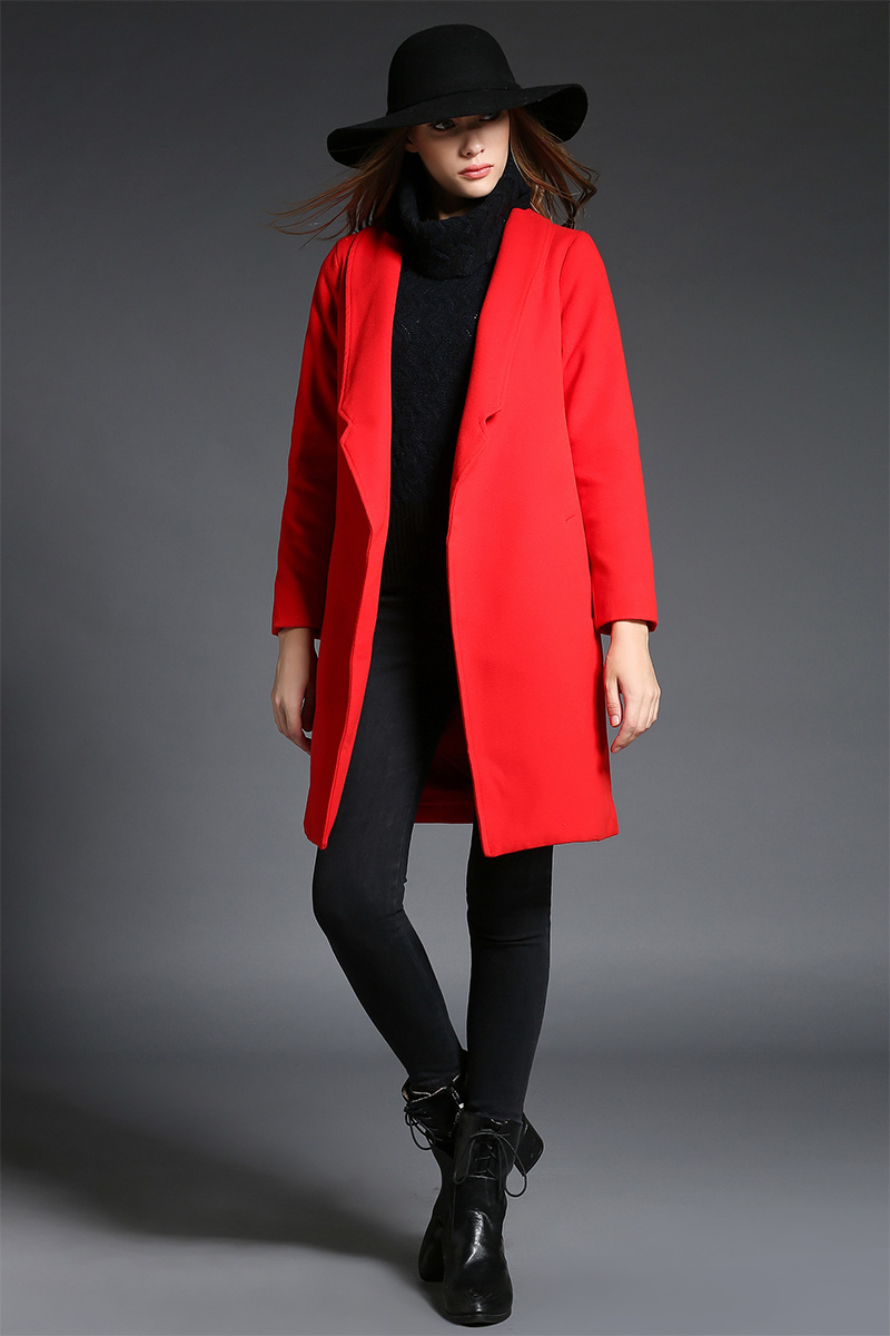 Winter Overcoat Women 2015 Luxury Fashion Ladies Plus Size Coats on Luulla